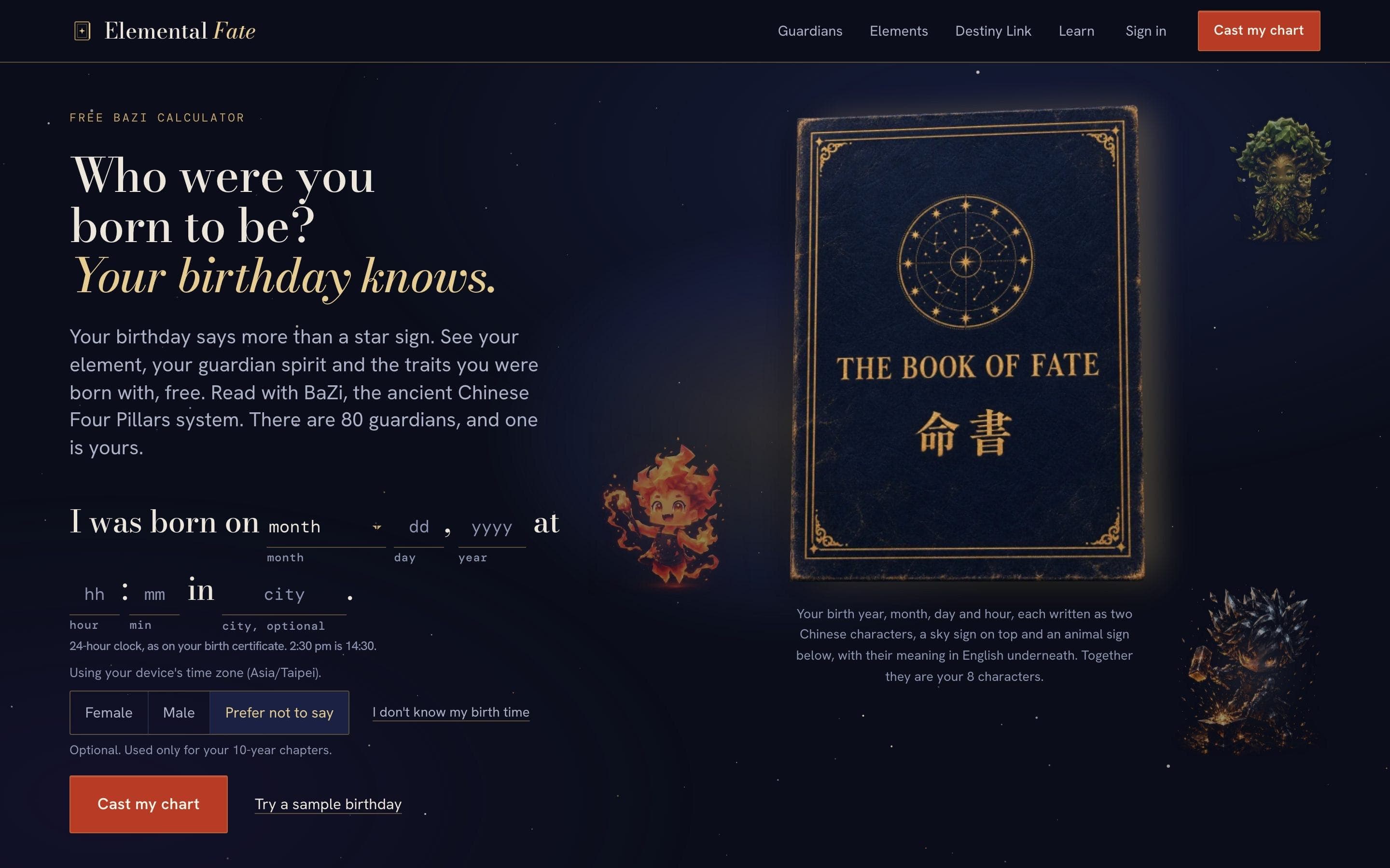 Elemental Fate